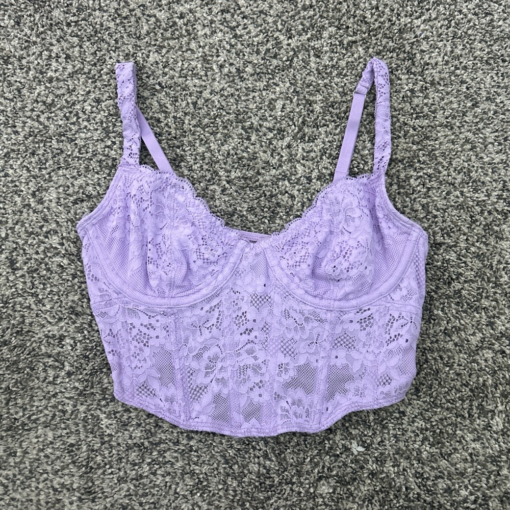 Purple Hollister Gilly Hicks corset